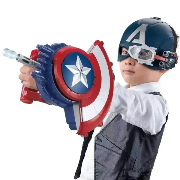 ESCUDO DE CAPITAN DE AMERICA CON LANZADOR DE BOLAS DE GEL🛡️🛡️ - Imagen 2