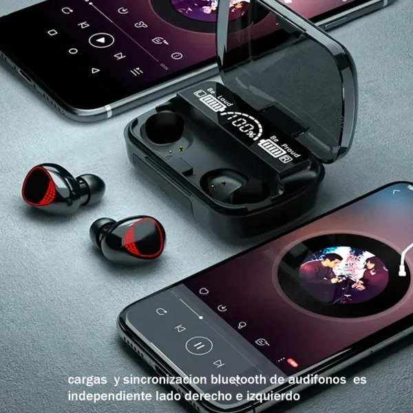 AUDIFONOS M10 A PRUEBA DE AGUA - Imagen 5