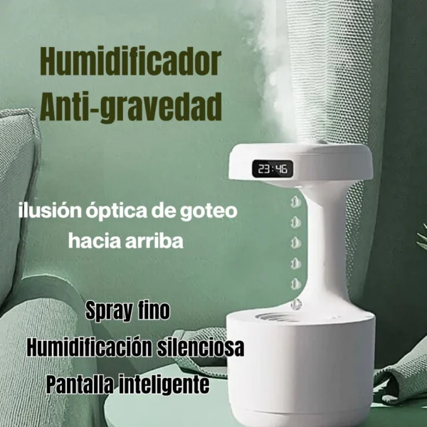 HUMIDIFICADOR DE AIRE ANTIGRAVEDAD - Imagen 2