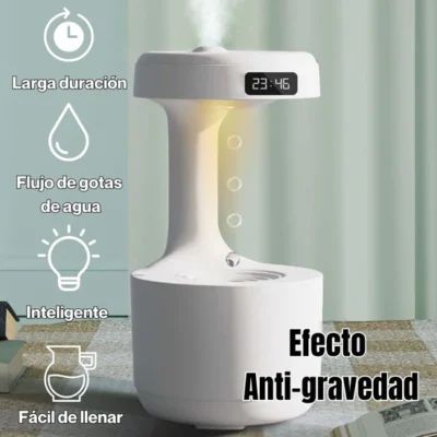 HUMIDIFICADOR DE AIRE ANTIGRAVEDAD