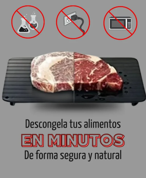 Tabla para descongelar carnes y verduras FLASH