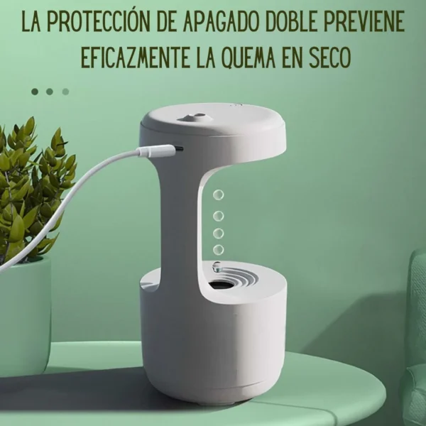 HUMIDIFICADOR DE AIRE ANTIGRAVEDAD - Imagen 3