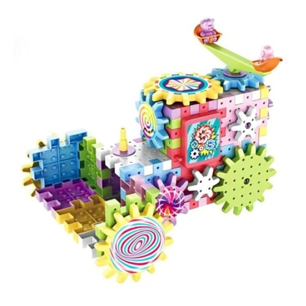 Juego didáctico bloques de construcción de engranajes de 83 pcs - Imagen 4