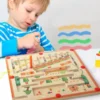 Mario Wood® - Laberinto Magnético Montessori - Imagen 3