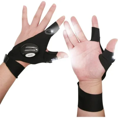 Guantes con luz led