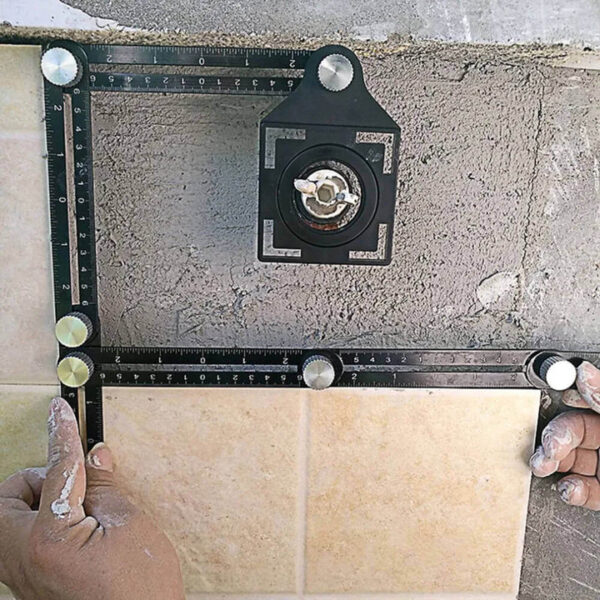 Regla multiángulo pro aluminio