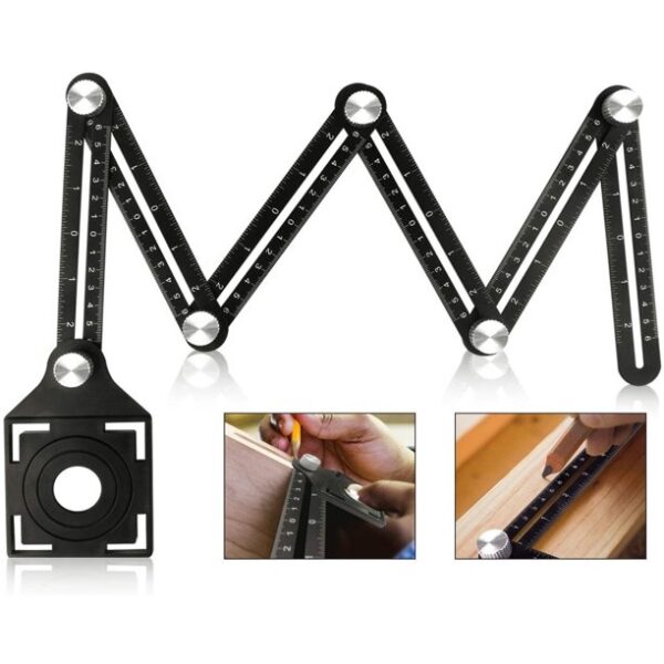 Regla multiángulo pro aluminio - Imagen 3