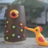 Pájaro carpintero magnético juego Montessori - Imagen 2