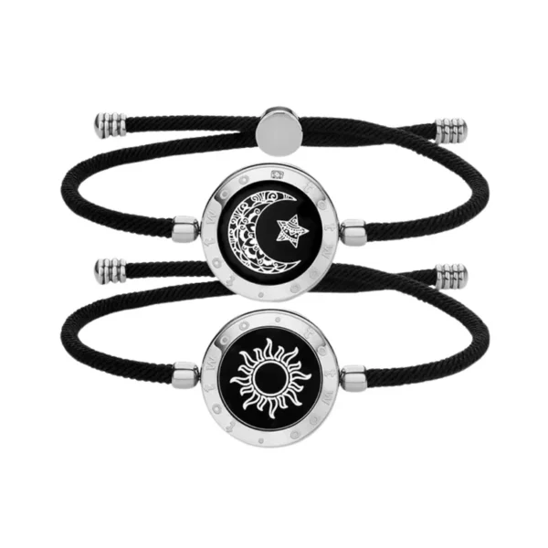 Pulseras sol y luna