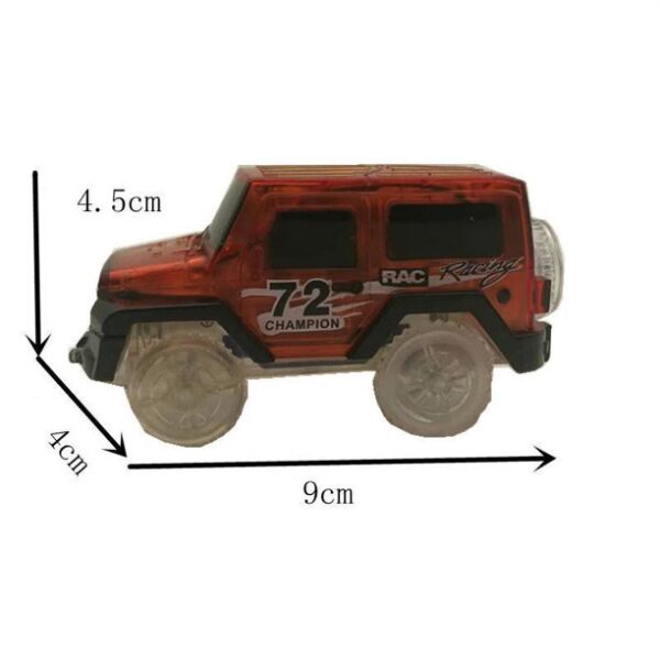 Carro con pista de carreras LED - Imagen 5