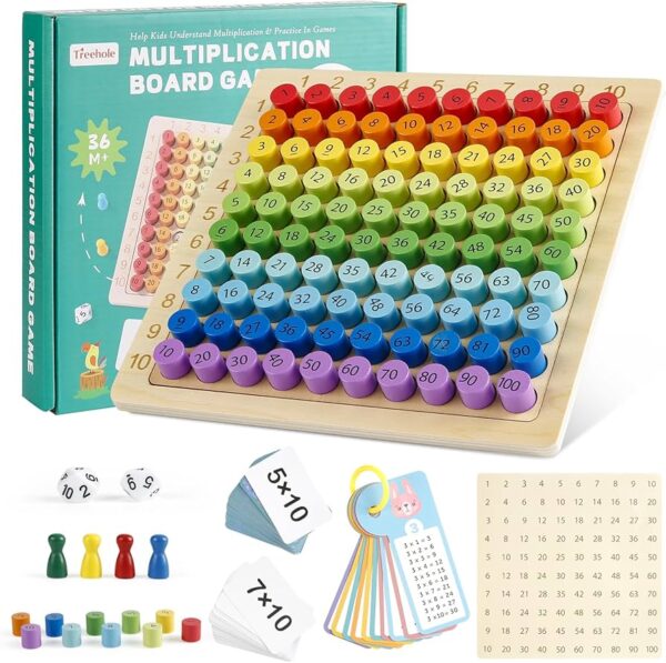 Tablero de multiplicación Montessori - Imagen 2