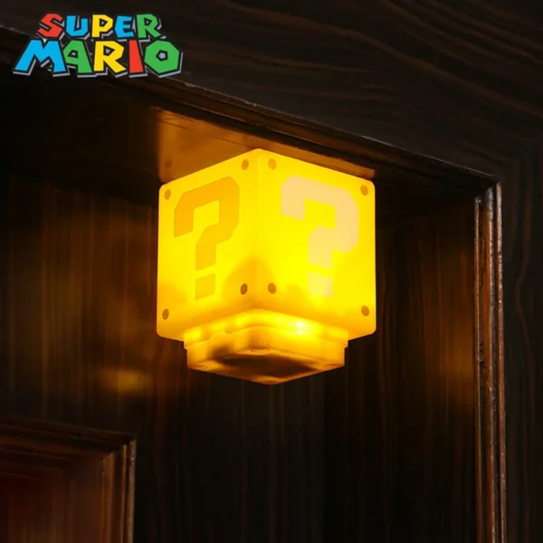 Cubo Mario Bros lampara