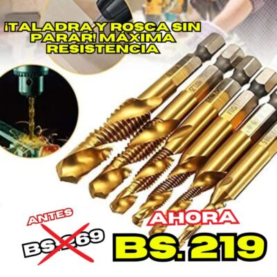 KIT DE BROCAS HEXAGONALES
